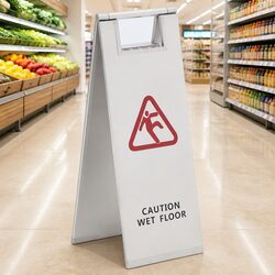 Your Go-To Portable Wet Floor Sign for Any Setting