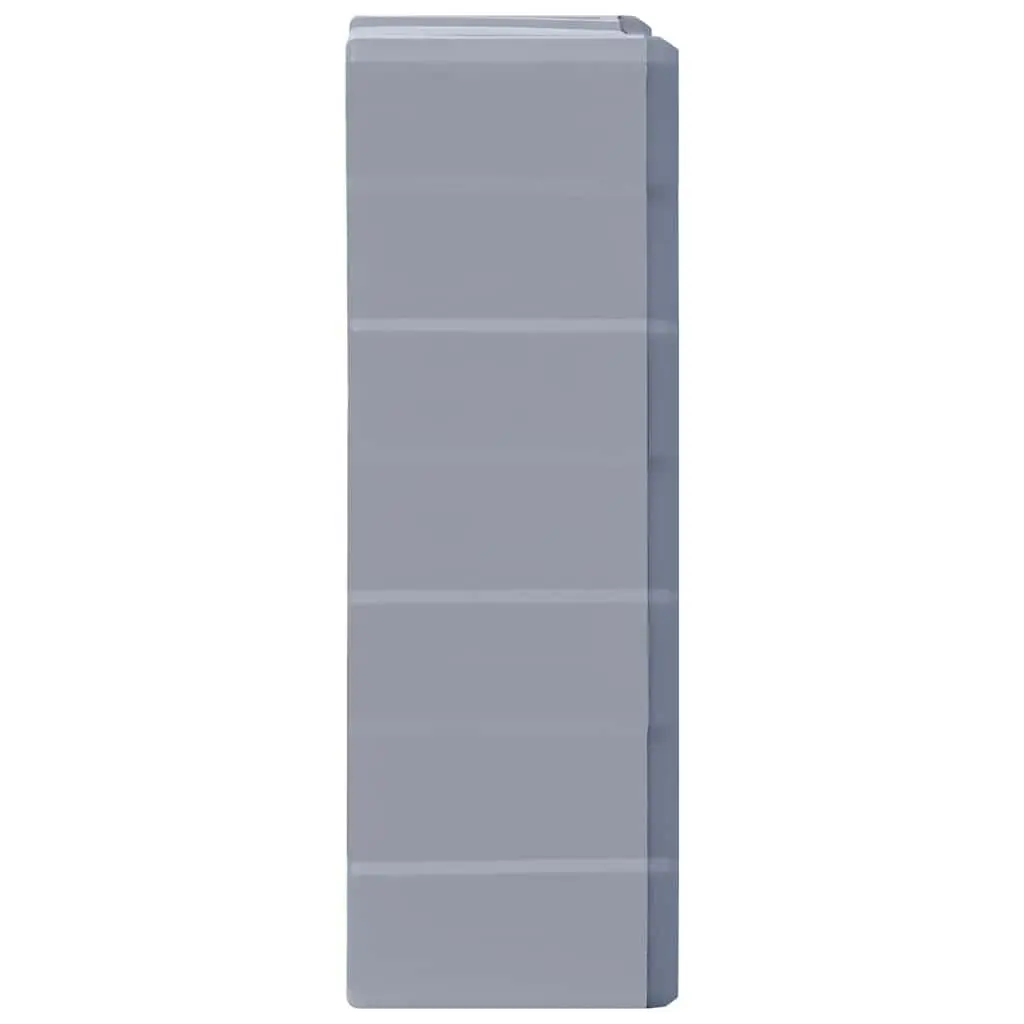 Tool Organiser Storage Box Grey 18 Drawer Impact Resistant Plastic
