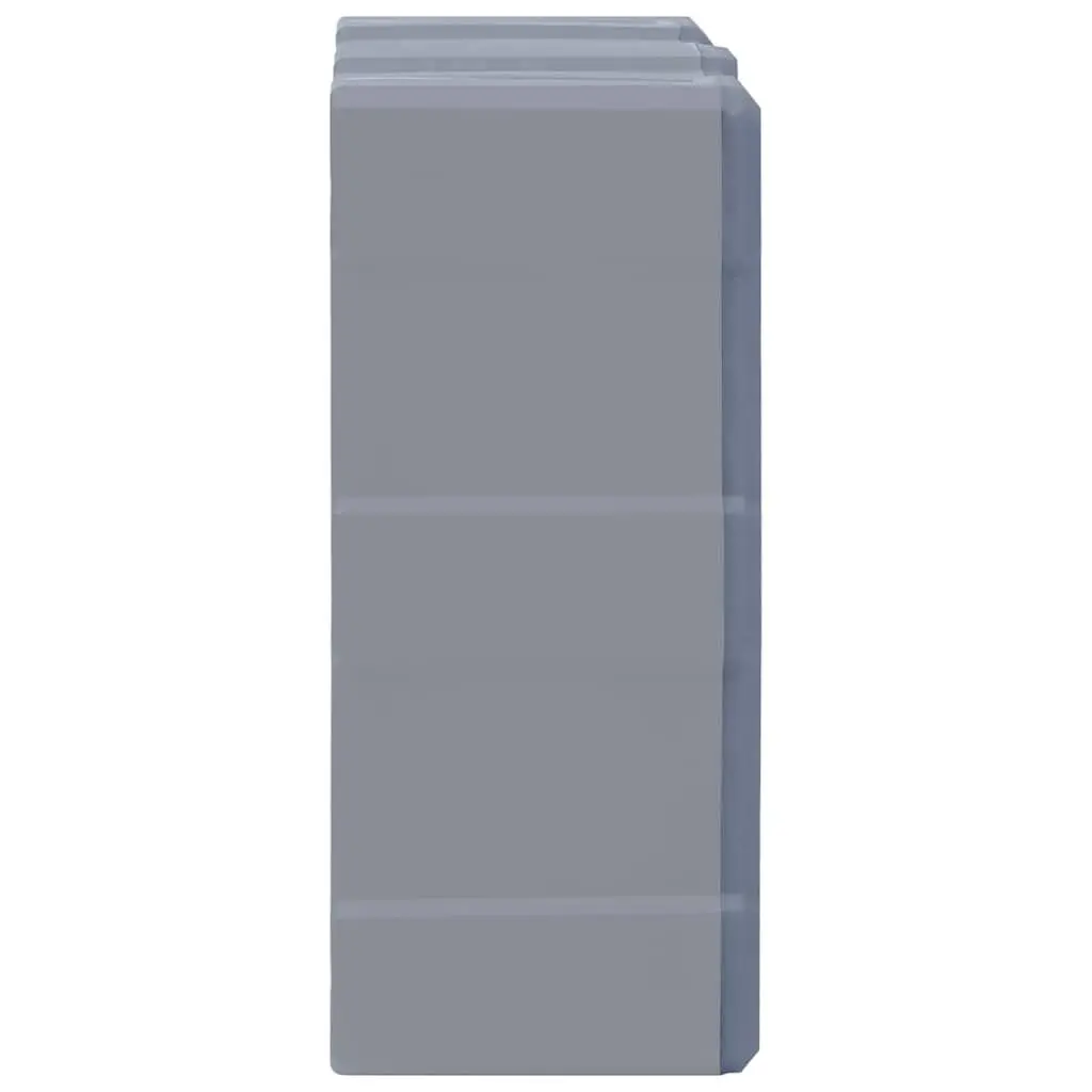 Tool Storage Box Grey 16 Drawer Multi-Drawer Organiser Compact Plastic Cabinet