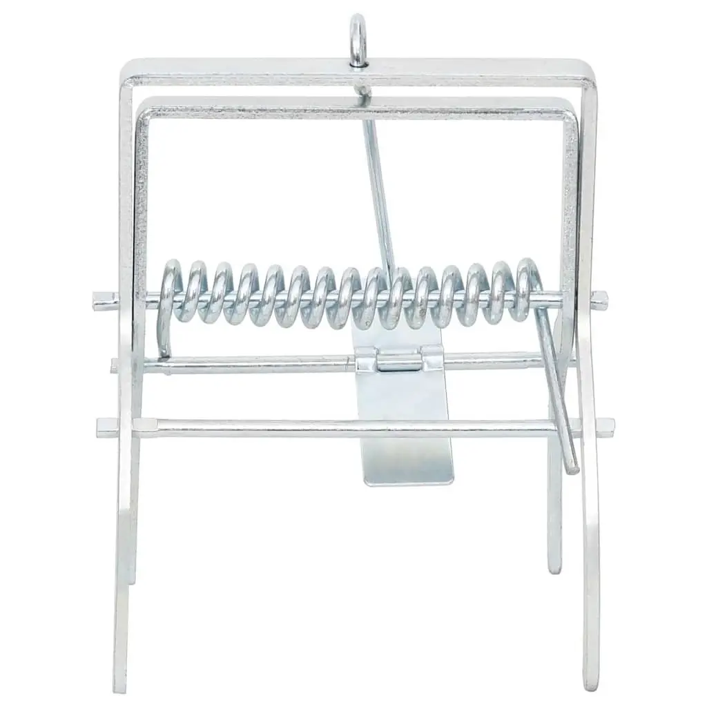 Mole Traps Galvanised Steel Poison-Free 4 Piece Pest Control Garden Lawn Protection