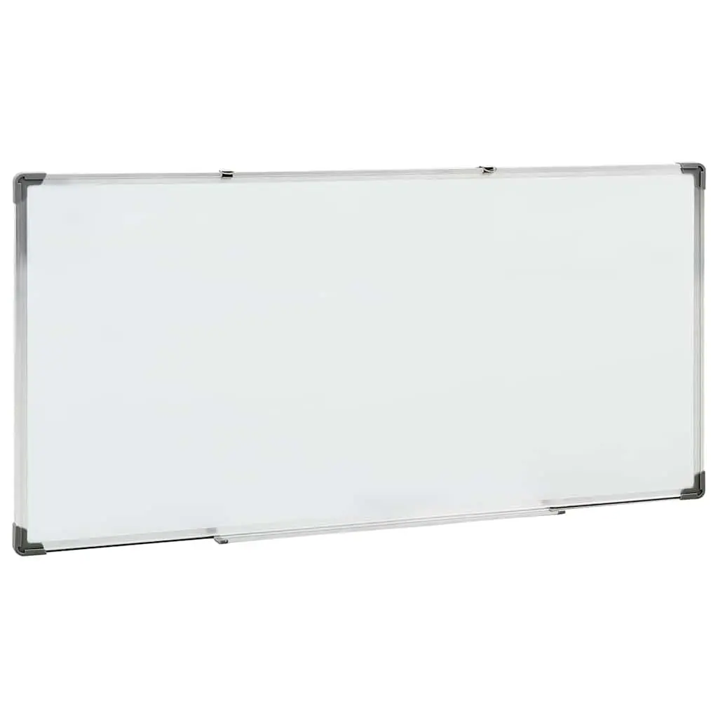 Whiteboard Magnetic Wall-Mounted Lacquer-Coated Steel Surface 110 x 60 cm