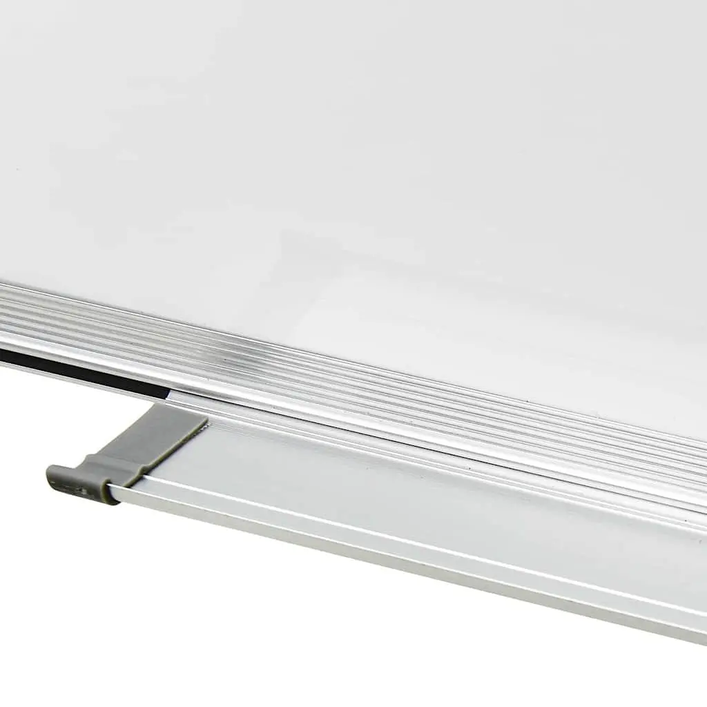 Whiteboard Magnetic Wall-Mounted Lacquer-Coated Steel Surface 110 x 60 cm