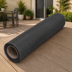 Your Black Fiberglass Mesh Screen 112x1000 cm for Home Projects