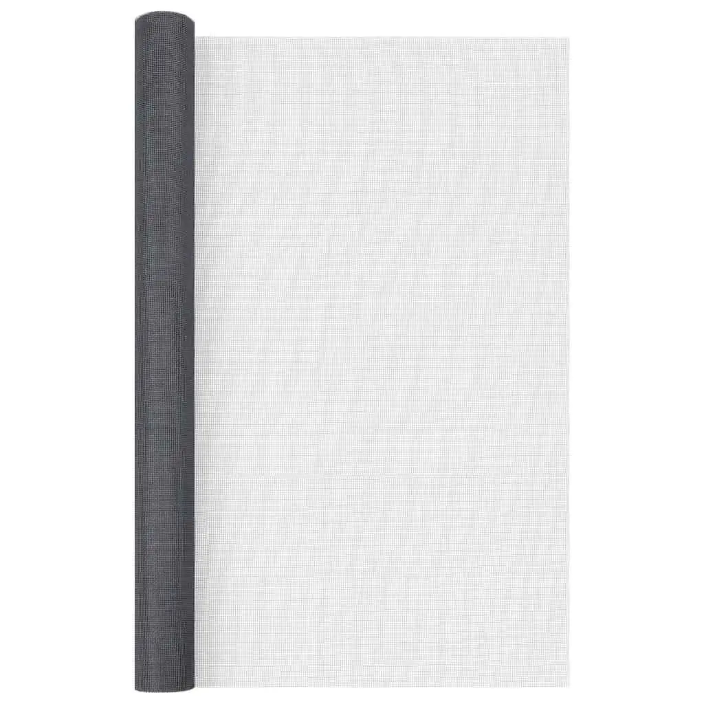 Fiberglass Mesh Screen Durable Grey 112x500 cm Insect Barrier for Door Window Repair DIY