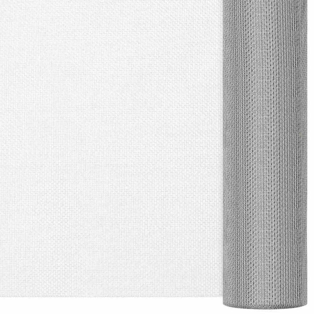 Stainless Steel Mesh Screen Rust Resistant 60x1000 cm Silver