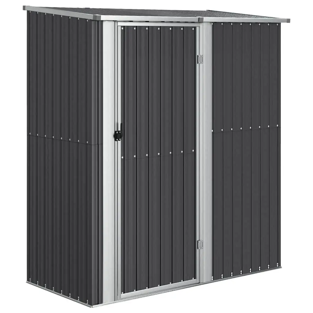 Garden Shed Anthracite Outdoor Storage with Galvanised Steel Lockable Door