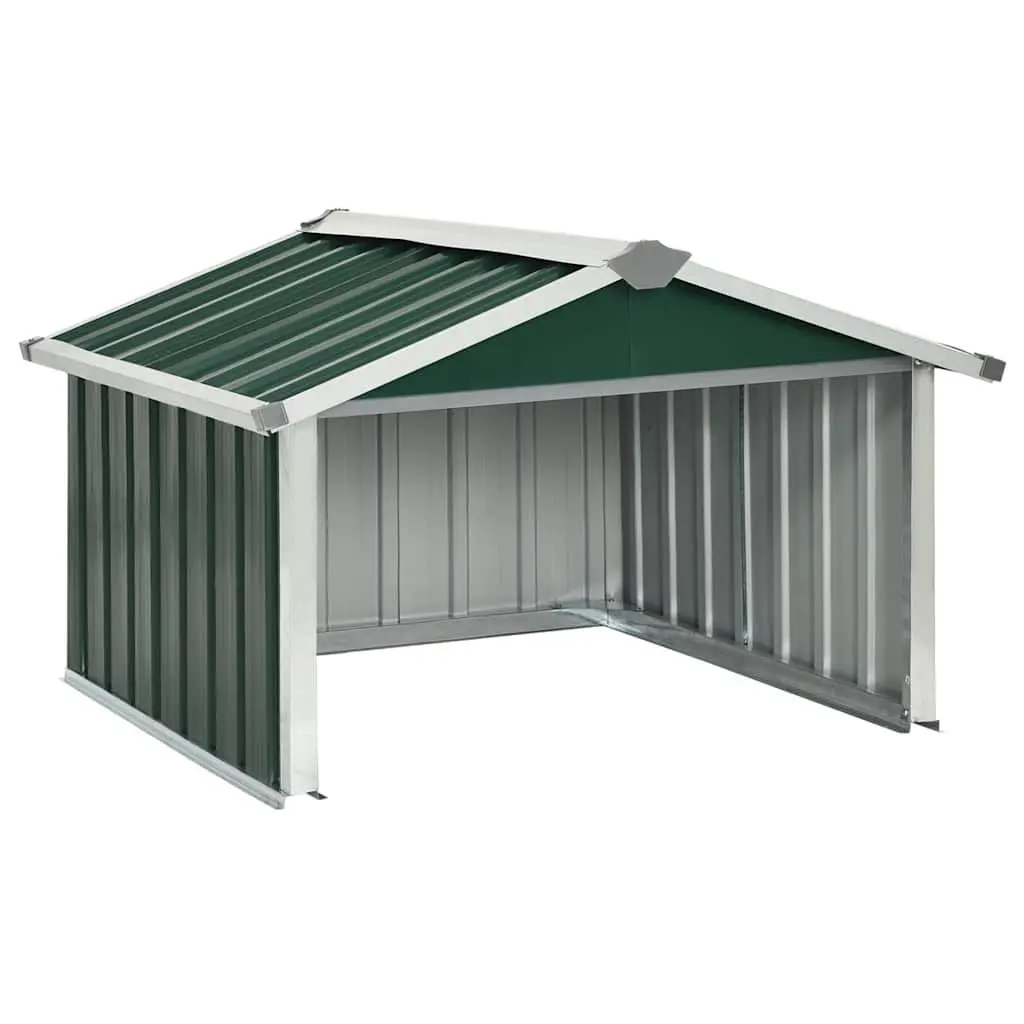 Robot Lawnmower Shed Galvanised Steel Compact Outdoor Storage 92 x 97 x 63 cm