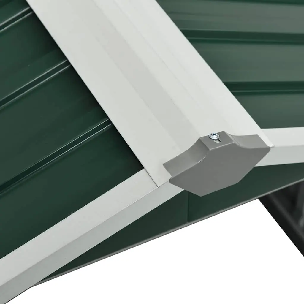 Robot Lawnmower Shed Galvanised Steel Compact Outdoor Storage 92 x 97 x 63 cm