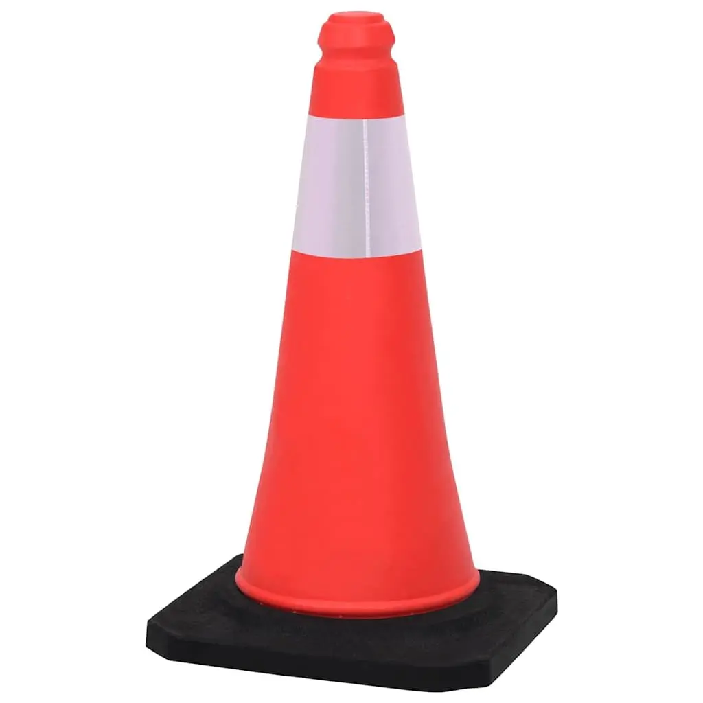 Traffic Cones Reflective Heavy Base 50 cm