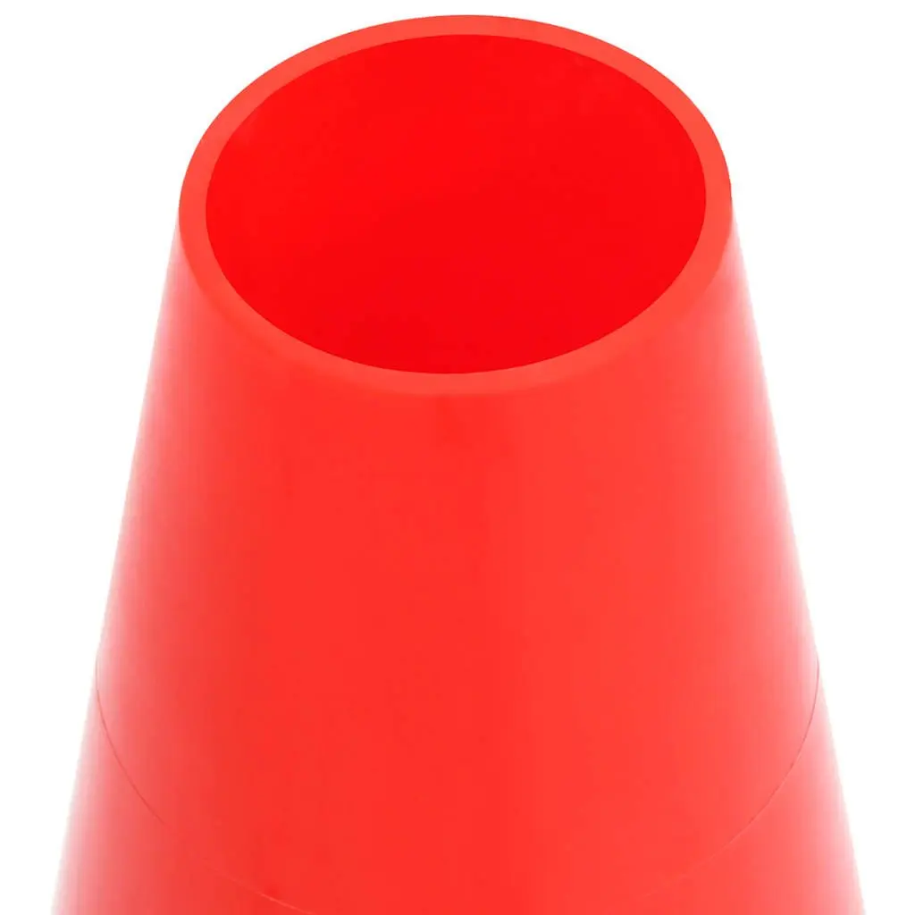 Traffic Cones Reflective Red White 50cm 20 Piece