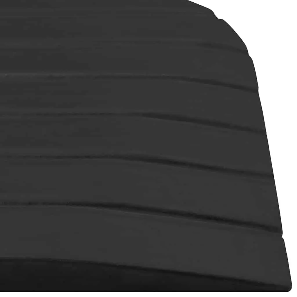 Threshold Ramps Pair Rubber Non-Slip Surface 110 x 21 x 2.5 cm
