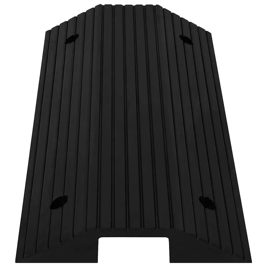 Rubber Non-Slip Ramp for Wheelchair and Scooter 80x40x8cm
