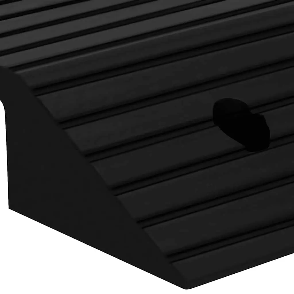 Rubber Non-Slip Ramp for Wheelchair and Scooter 80x40x8cm