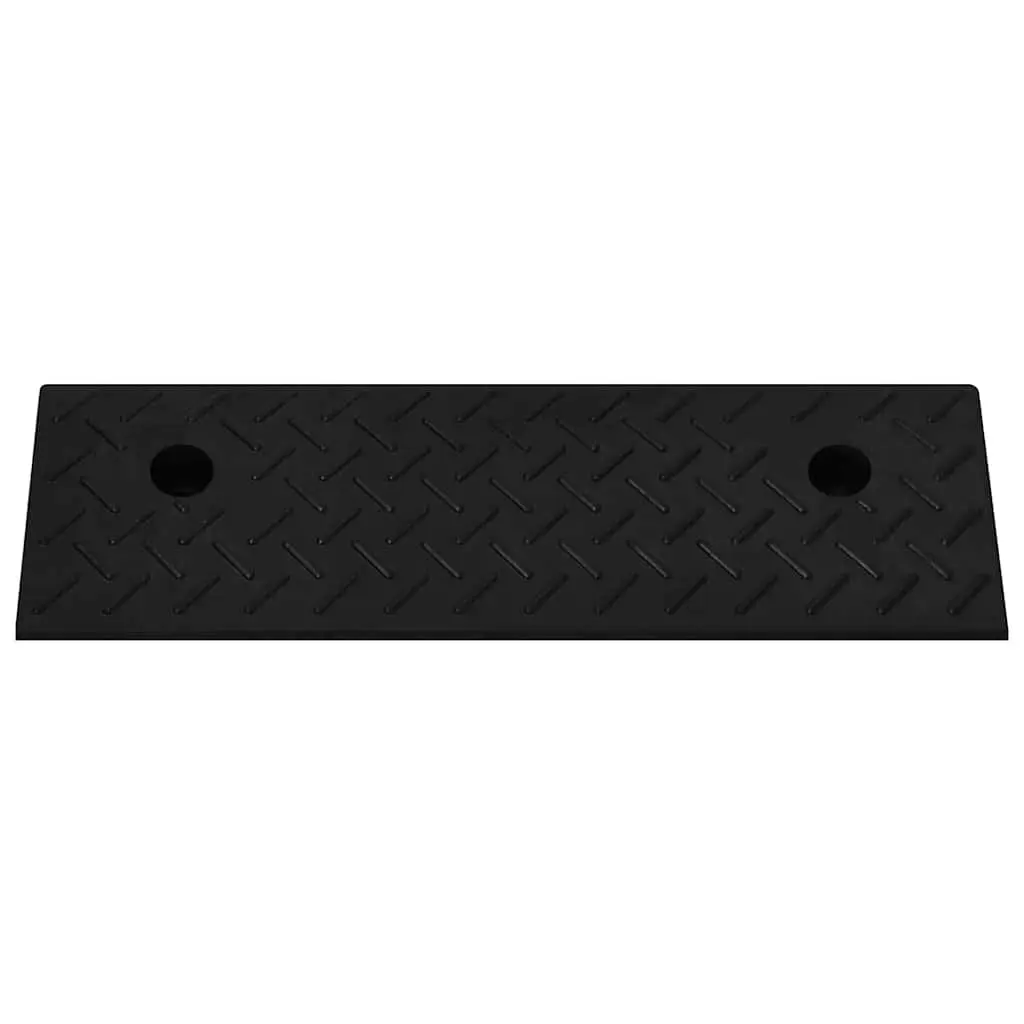 Rubber Kerb Ramps 2 Pieces Non-Slip Heavy Duty Vehicle Access Wheelchair