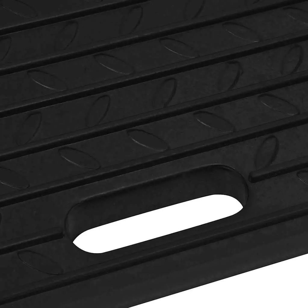 Kerb Ramps Rubber Non-Slip 50 x 30 x 11 cm