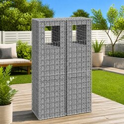 Make Your Garden Stand Out with Gabion Basket Posts