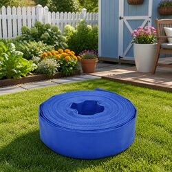Friendly 50 m Flat Hose 1.5" PVC for Your Garden