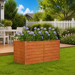 Create Your Garden Oasis with This Corten Steel Planter
