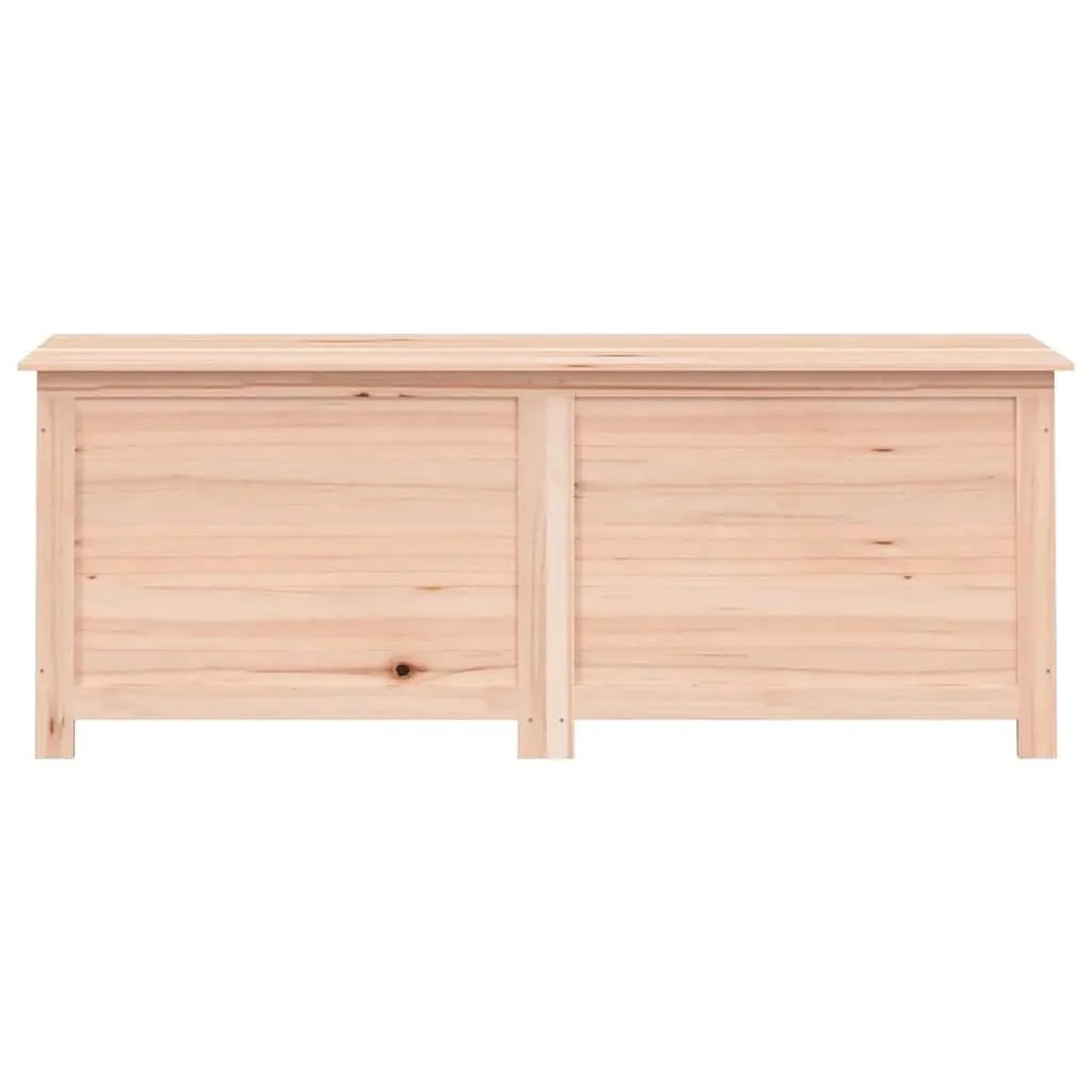 Outdoor Storage Box 150x50x56 cm Solid Fir Wood Garden Patio Cushion Blanket