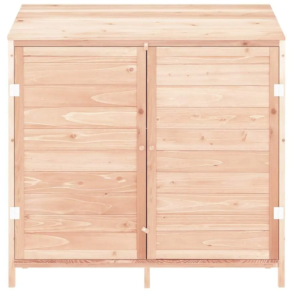 Garden Shed 102x52x112 cm Outdoor Storage Wooden Backyard Lawn Tools Equipment