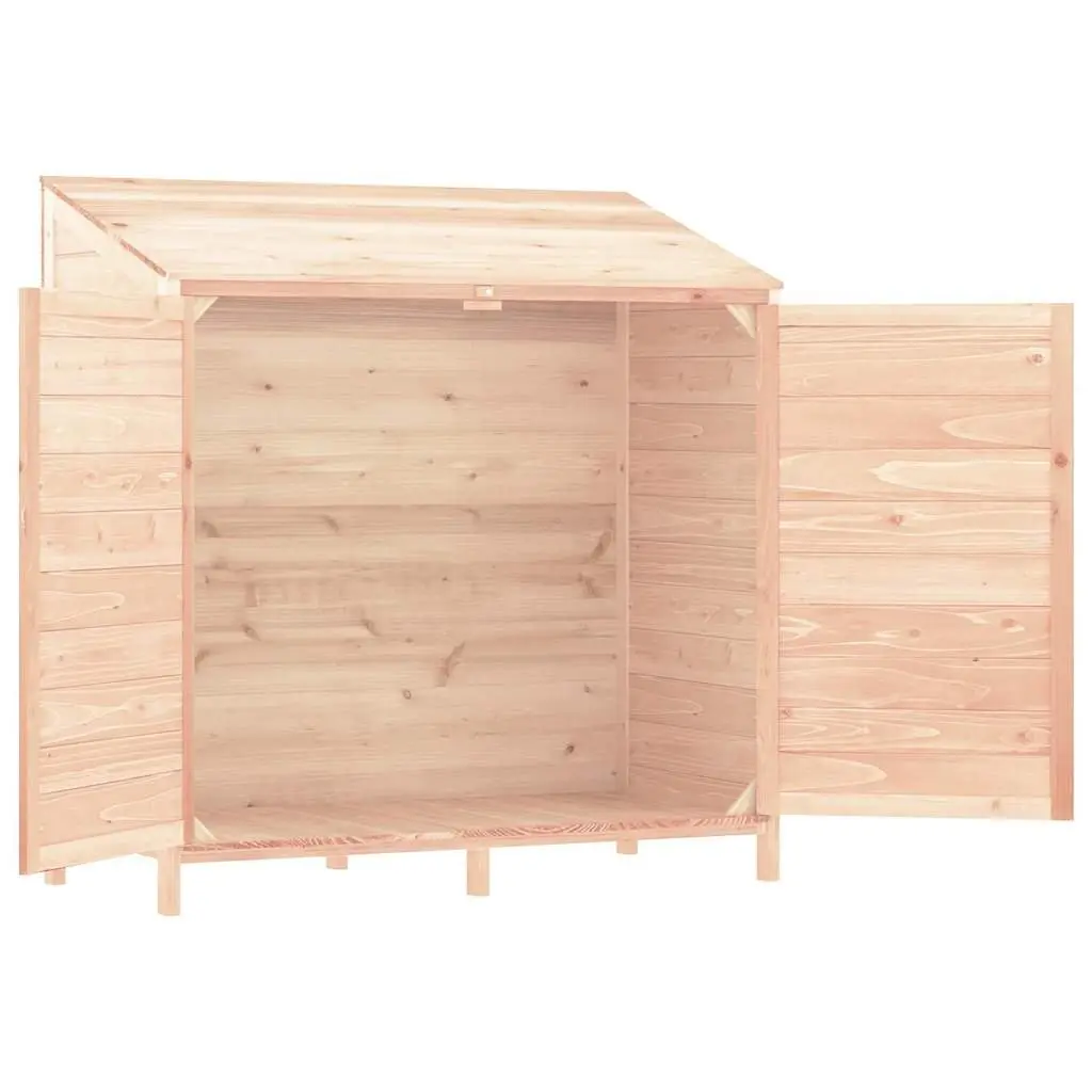 Garden Shed 102x52x112 cm Outdoor Storage Wooden Backyard Lawn Tools Equipment
