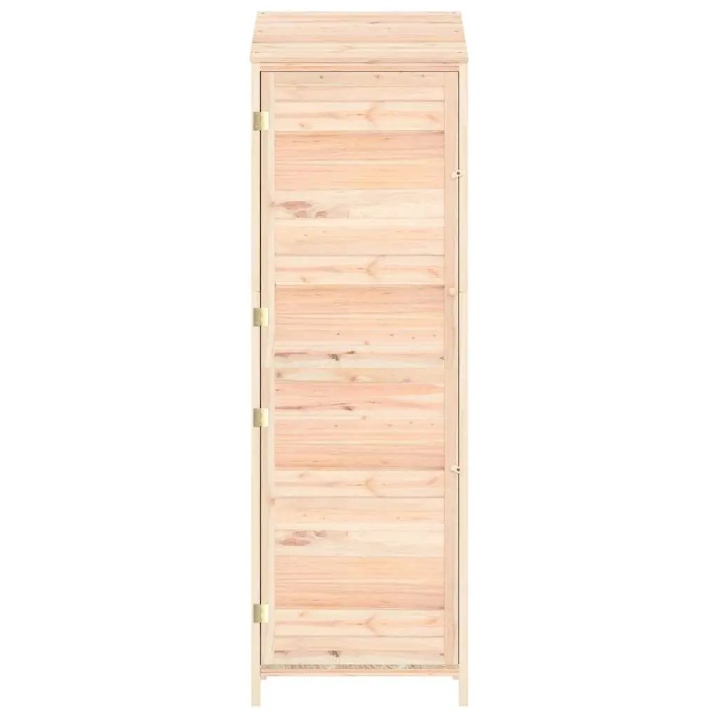 Garden Shed Solid Wood Fir Outdoor Storage 55x52x174.5cm