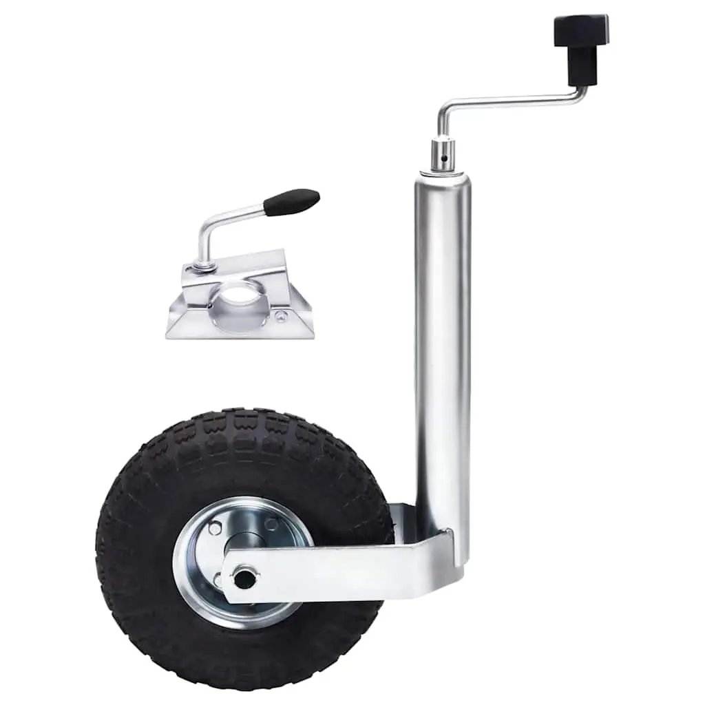 Jockey Wheel Trailer Split Clamp Adjustable Height 59cm to 82cm
