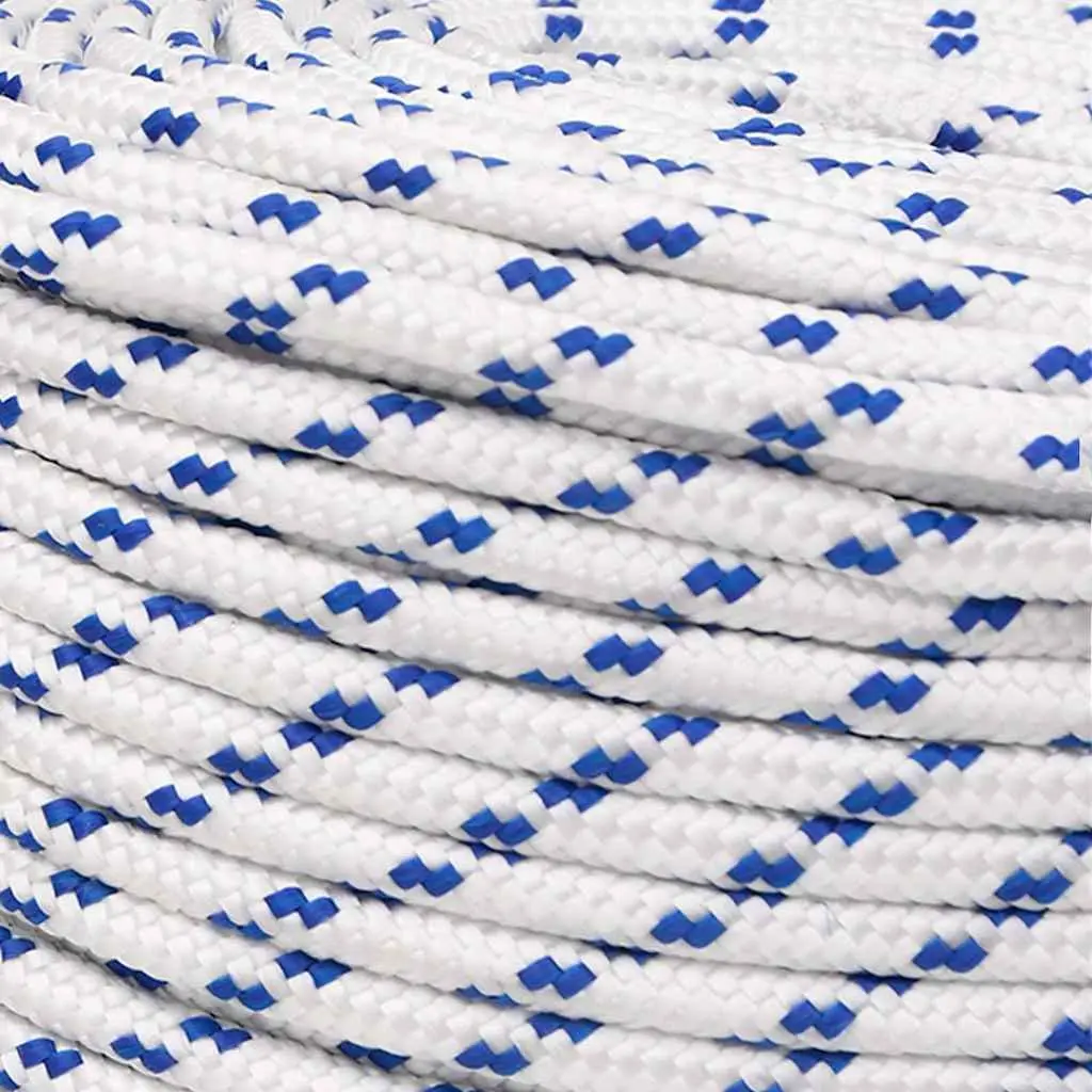 Boat Rope Braided Weather Resistant 8mm 25m Polypropylene Marine Sailing Dock Line