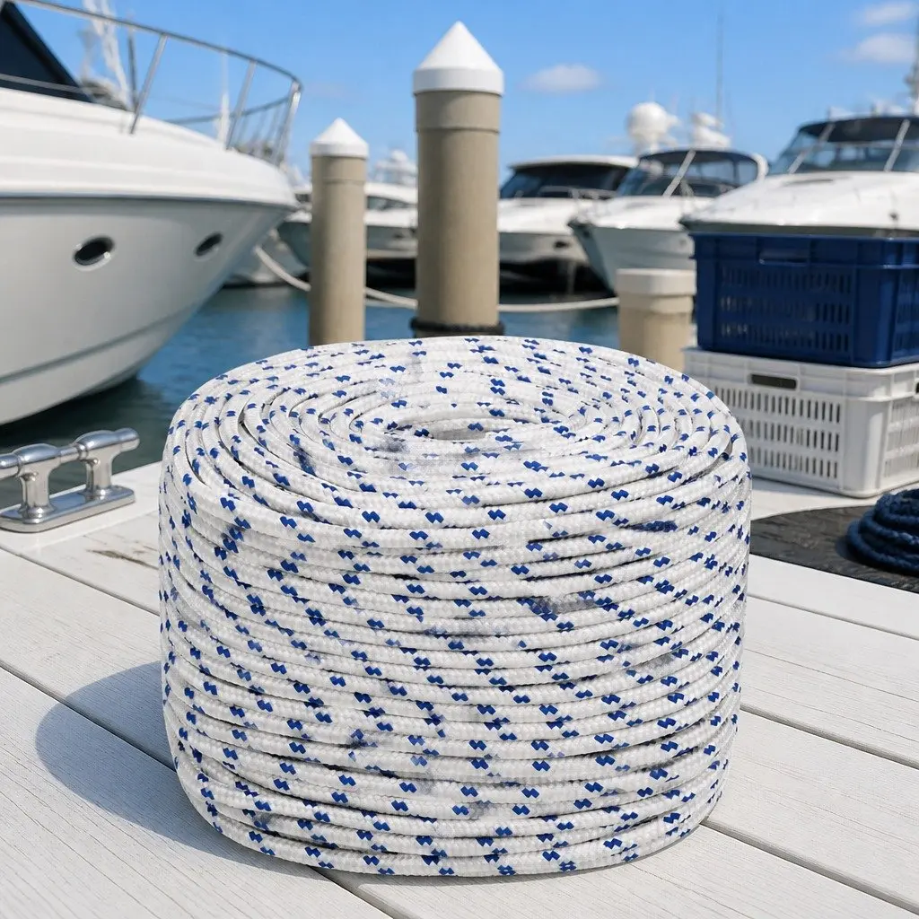 10mm 100m White Rope for Boating Fun