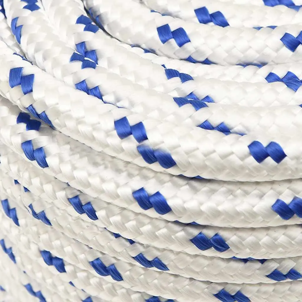 Boat Rope Braided Polypropylene 12mm 25m White