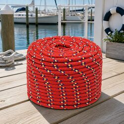 Your Trusted 12mm Red Rope for Marine Activities