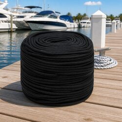 Your Trusted 50m 6mm Black Polypropylene Rope