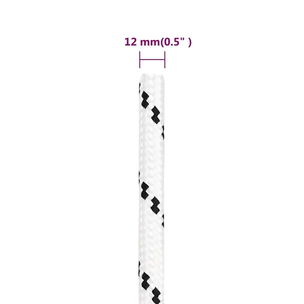 12mm x 100m Braided Marine Rope