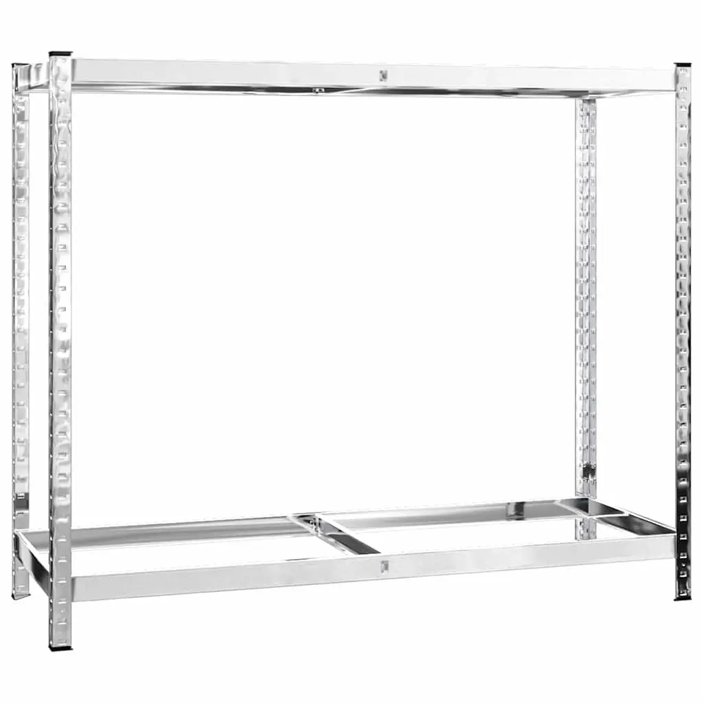 Tire Racks Industrial 2-Layer Steel Frame Garage Organization 110 x 40 x 110 cm