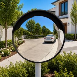 Your New Outdoor Safety Essential: 45cm Traffic Mirror