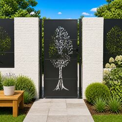 Your New Favorite Garden Gate in Anthracite
