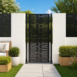 Make Your Space Welcoming with This Anthracite Gate