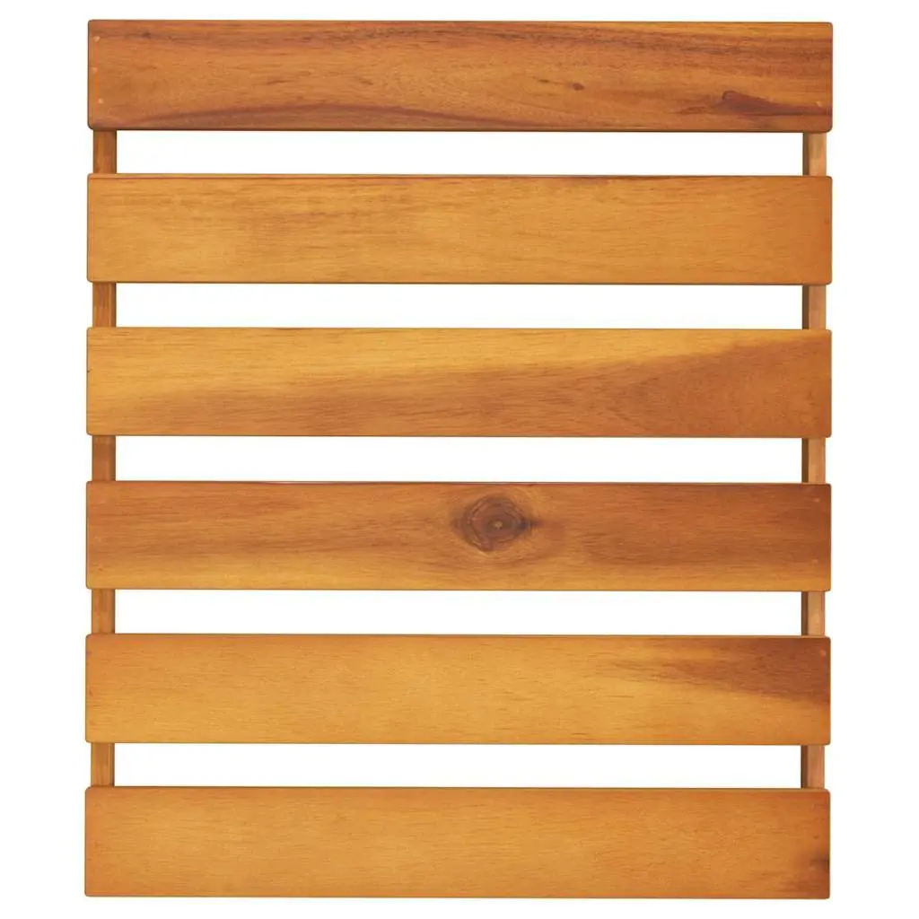 3-Tier Folding Shelf Brown Wood Storage Bookcase Display Rack Unit