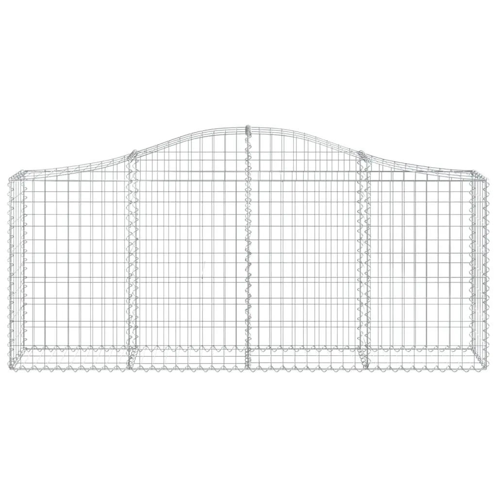 Arched Gabion Basket Garden Barrier Retaining Wall Decorative Outdoor Cage
