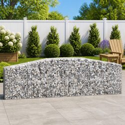 Your Arched Gabion Basket 400x50x80/100 cm Awaits!