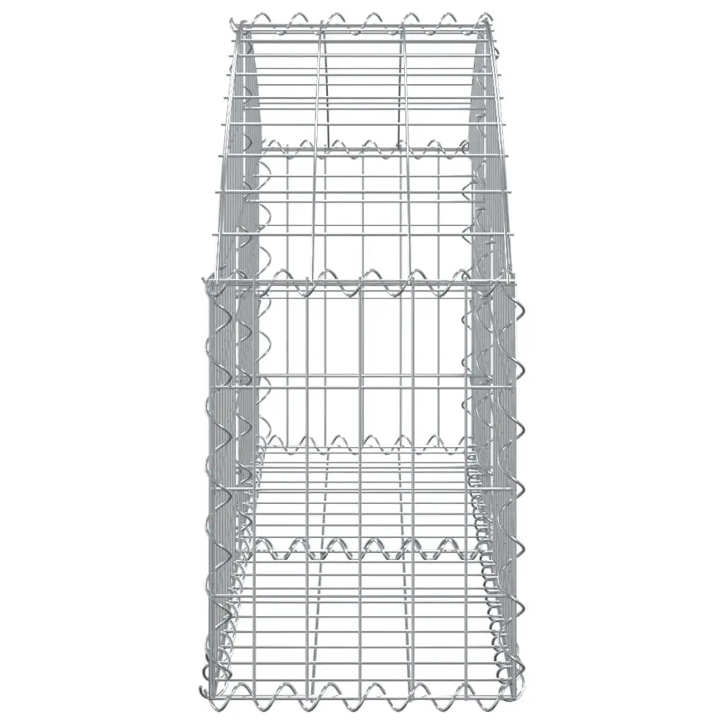 Arched Gabion Basket Garden Barrier Retaining Wall Cage Decorative Outdoor