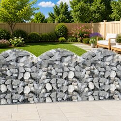 Add a Friendly Touch with the Arched Gabion Basket