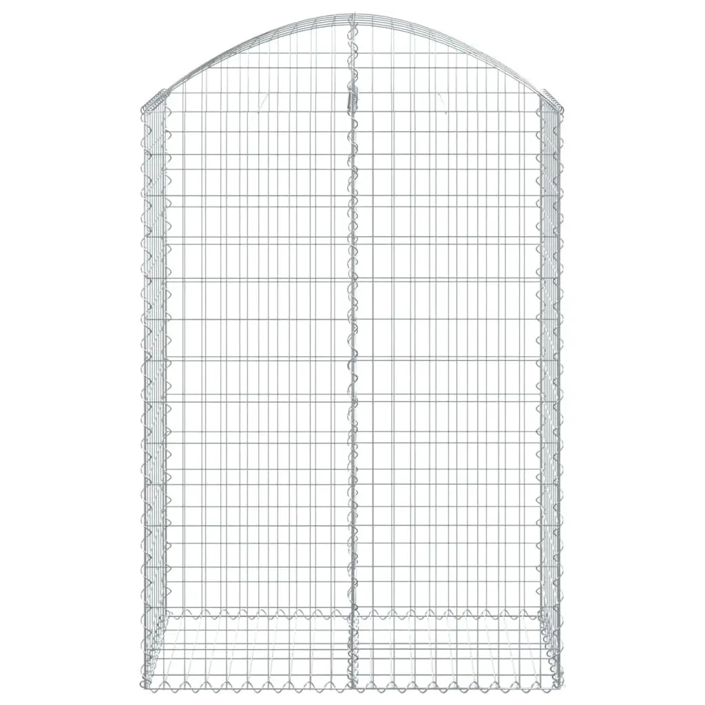 Arched Gabion Basket Garden Barrier Retaining Wall Decorative Outdoor