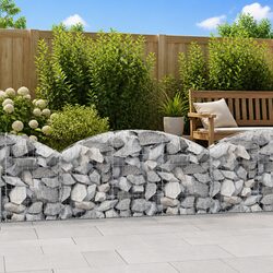 Your Friendly Arched Gabion Basket for Garden Spaces