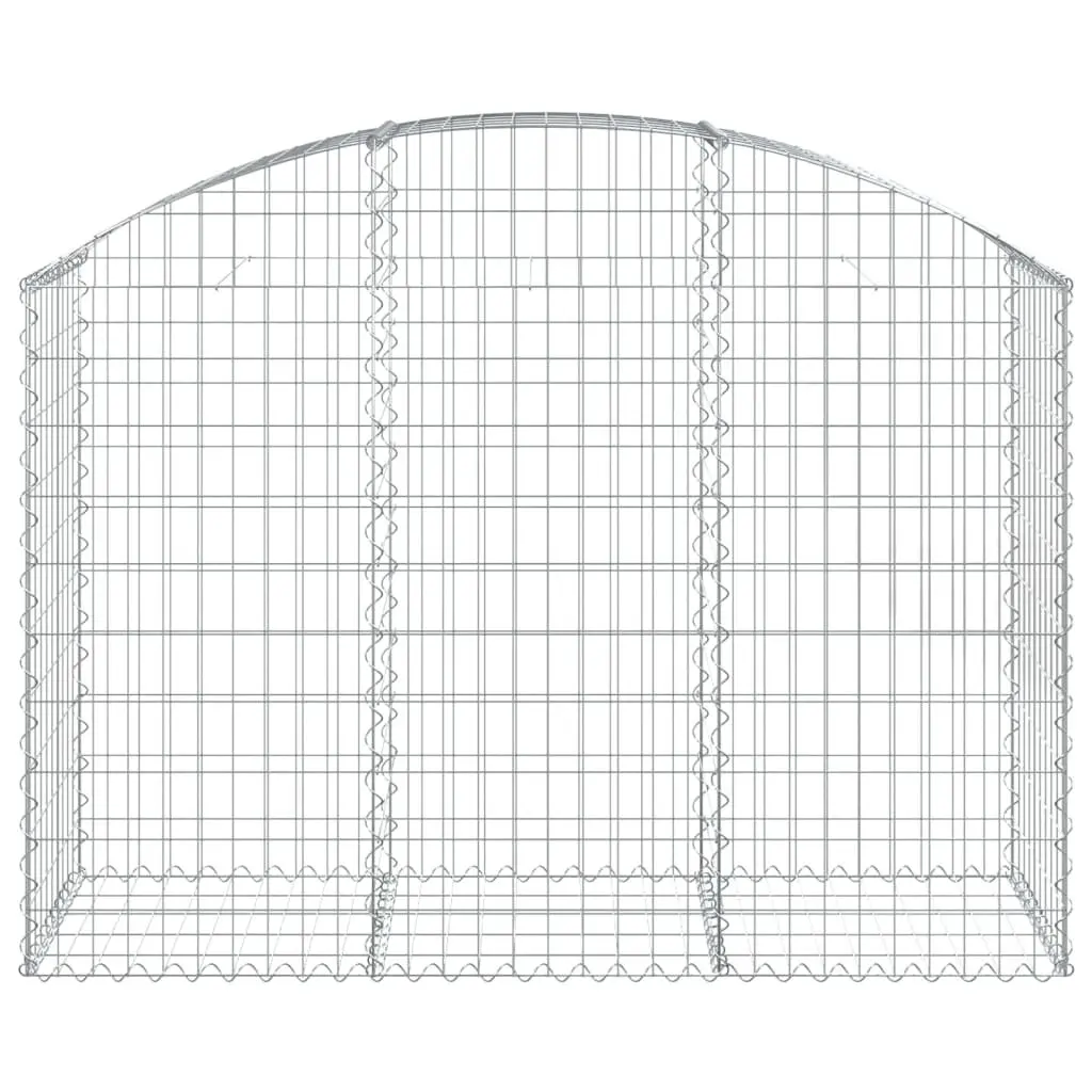 Arched Gabion Basket Garden Barrier Decorative Outdoor Cage 150 x 50 x 100120 cm