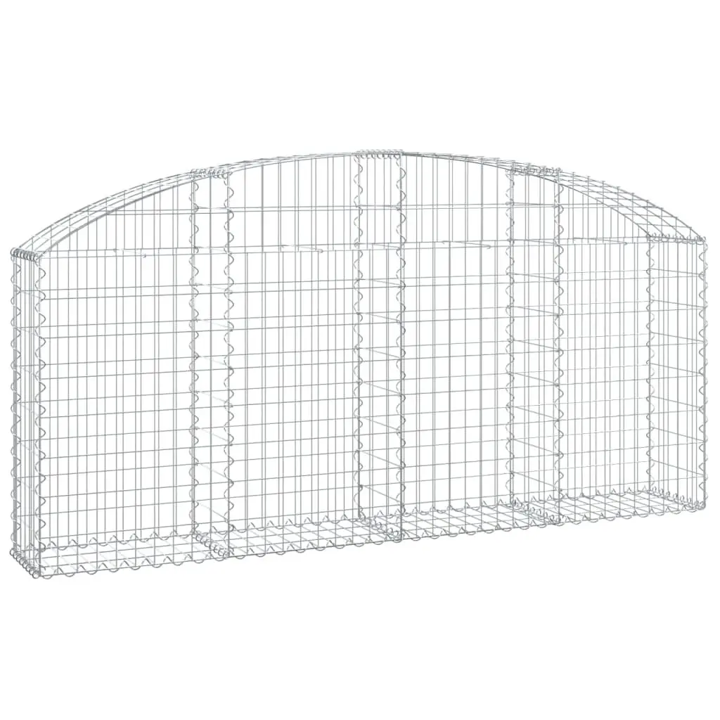 Arched Gabion Basket Garden Barrier Retaining Wall Decorative Outdoor