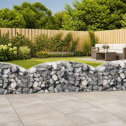 Your Arched Gabion Basket for Stylish Garden Barriers