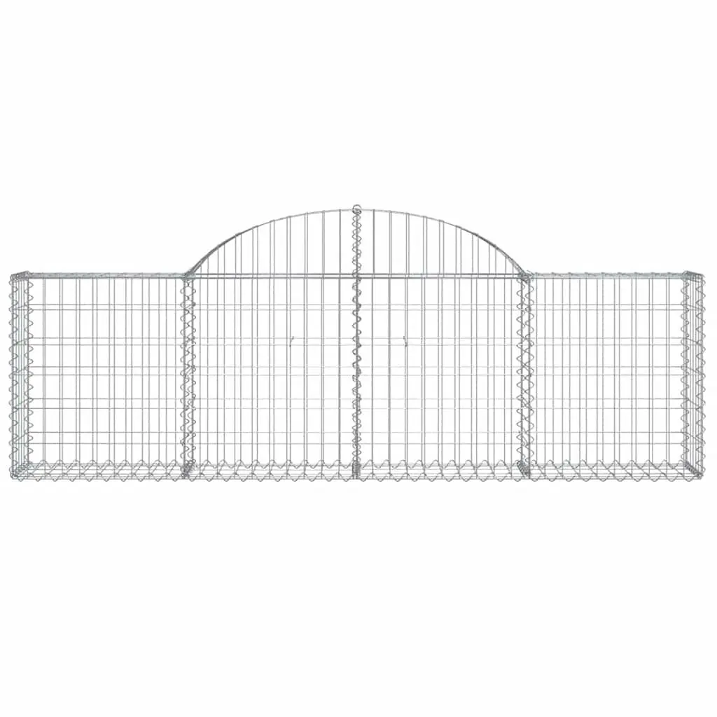 Arched Gabion Basket Garden Barrier Retaining Wall Outdoor Decorative Cage