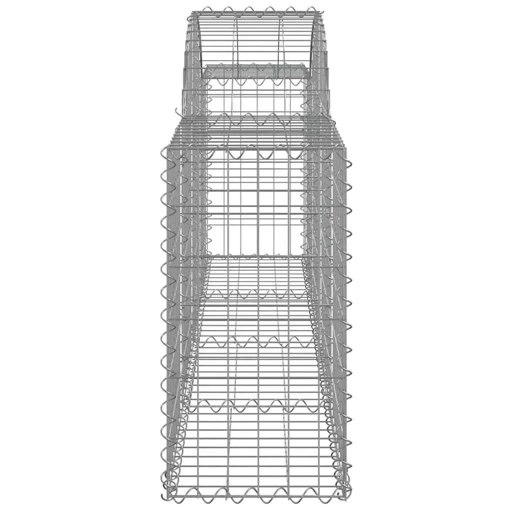 Arched Gabion Basket Garden Barrier Retaining Wall Outdoor Decorative Cage