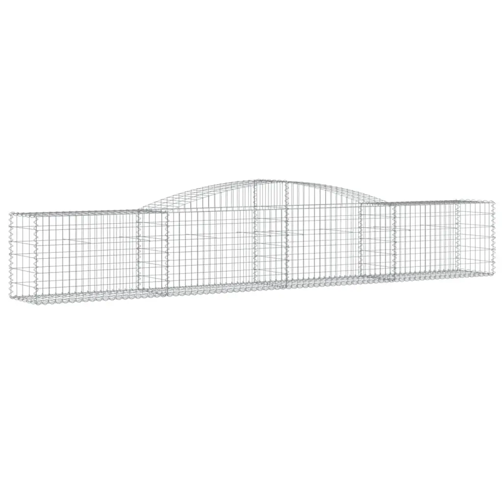 Arched Gabion Basket Garden Barrier Retaining Wall Outdoor Decoration